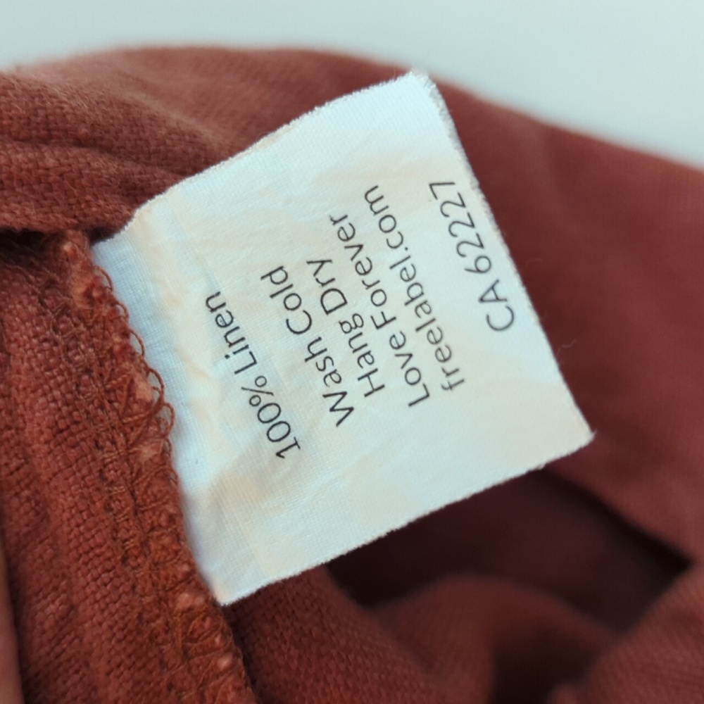 Free Label Apron Shirt - Size S - Picture 4 of 5